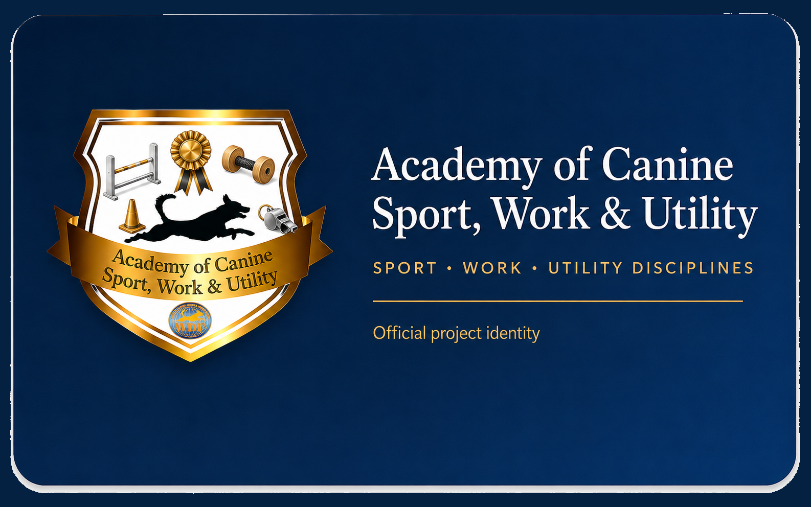 Academy of Canine Sport, Work and Utility official identity