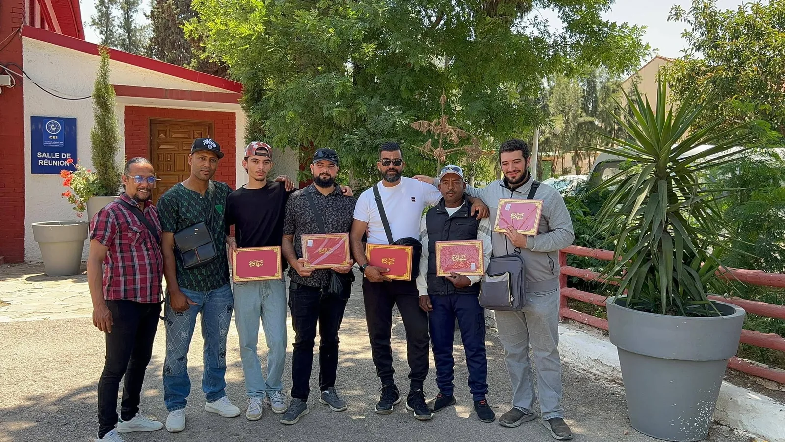 Participants with certificates