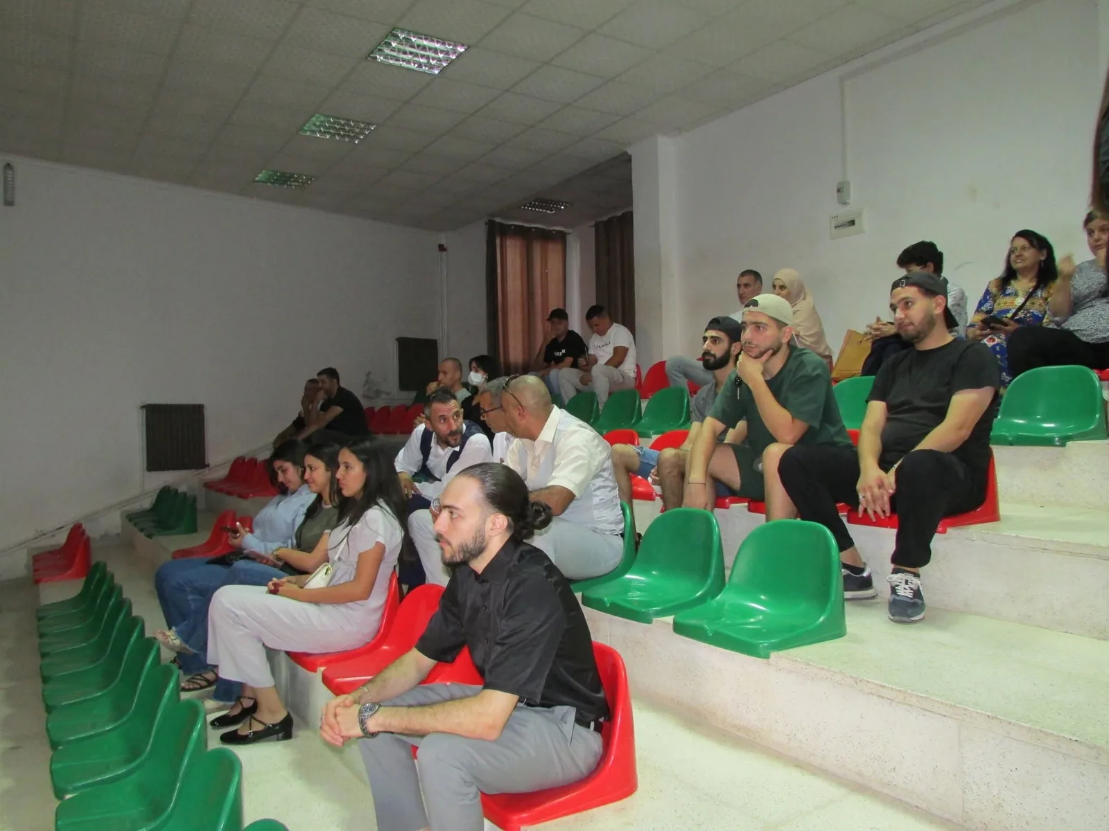 Students in a classroom