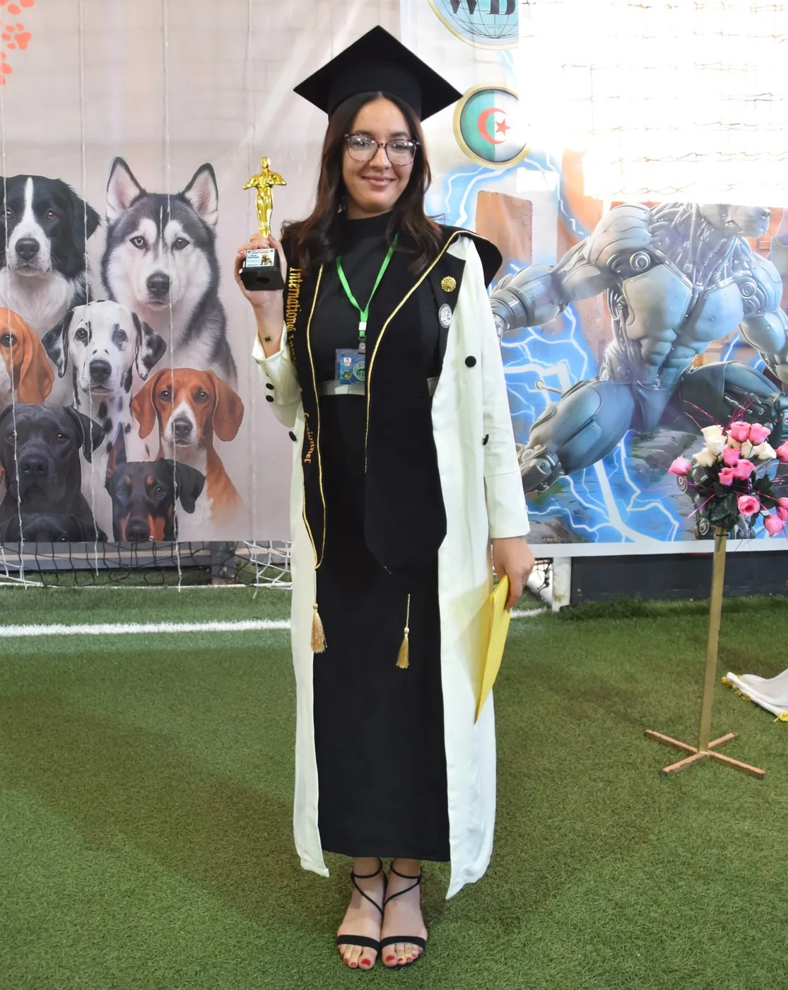 Graduate with certificate