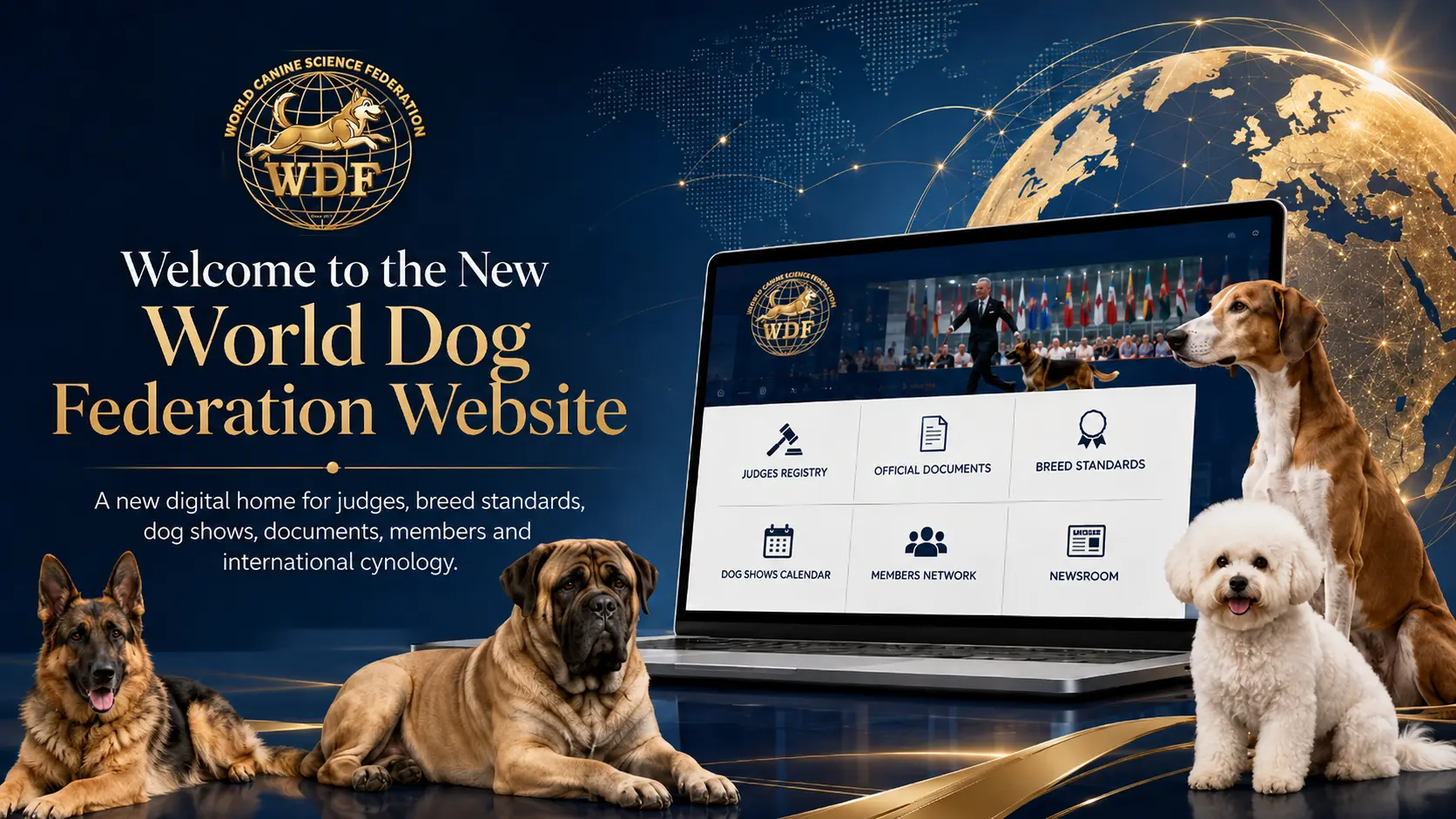 Welcome to the New World Dog Federation Institutional Website