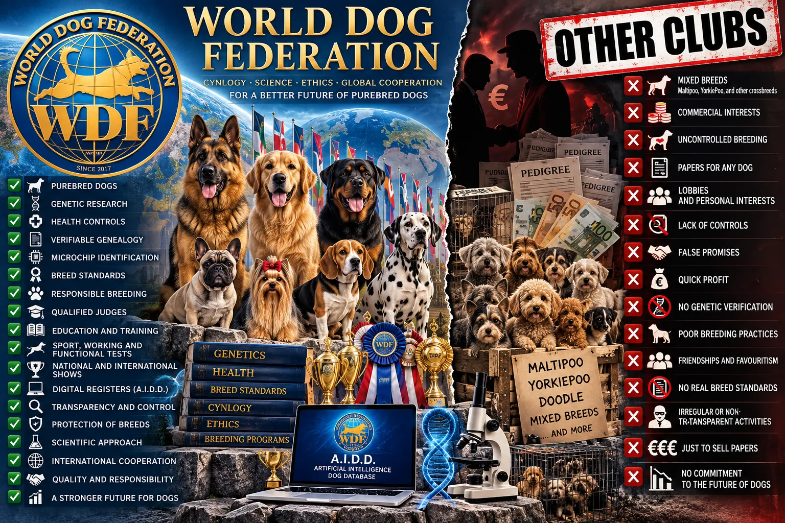 OFFICIAL POSITION OF THE WORLD DOG FEDERATION
