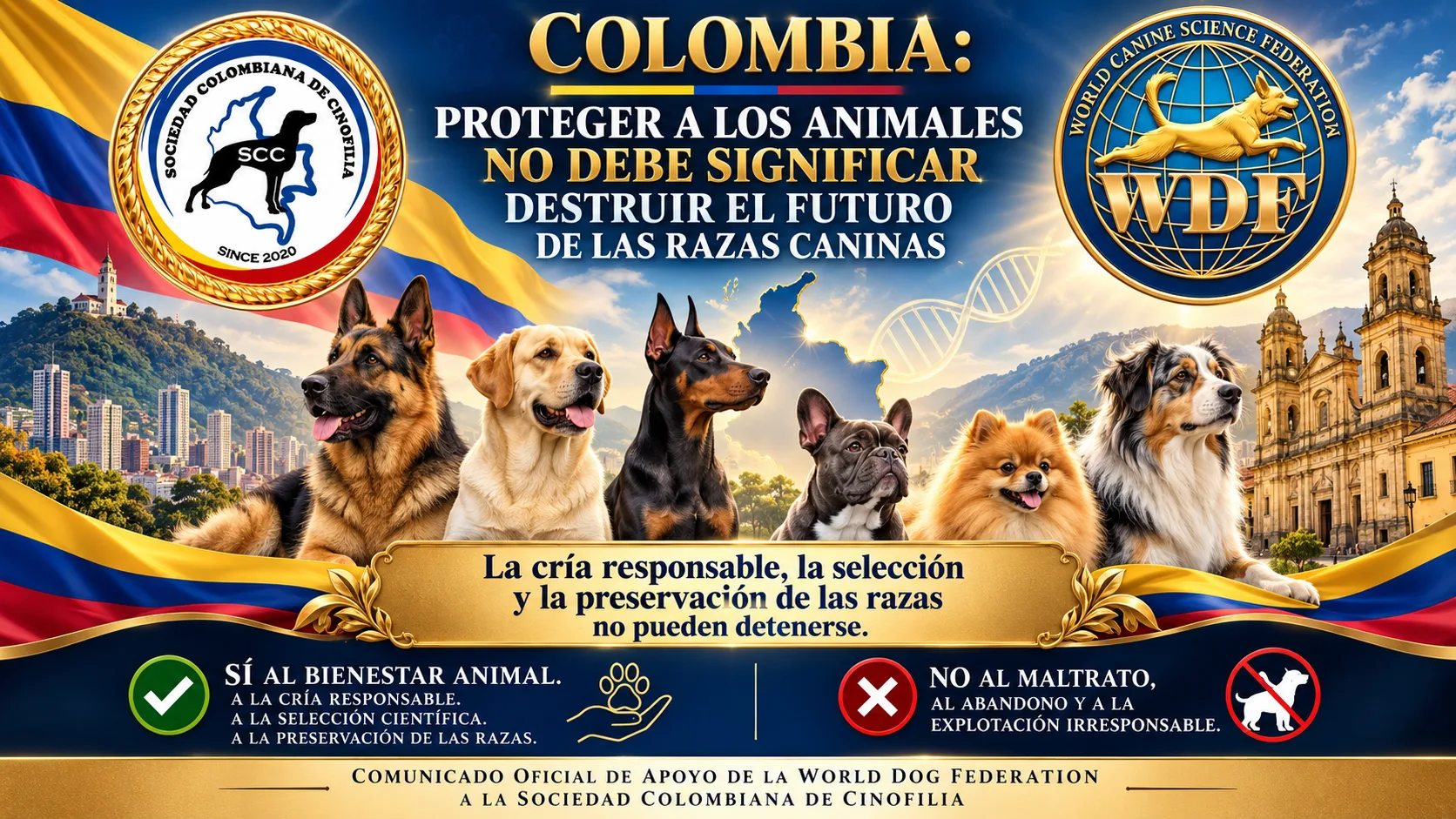 WORLD DOG FEDERATION – COMUNICADO OFICIAL